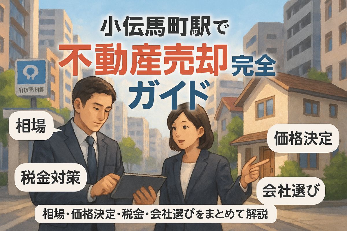 小伝馬町駅周辺で不動産売却の相場と高く売るための価格決定・税金対策・会社選び完全ガイド