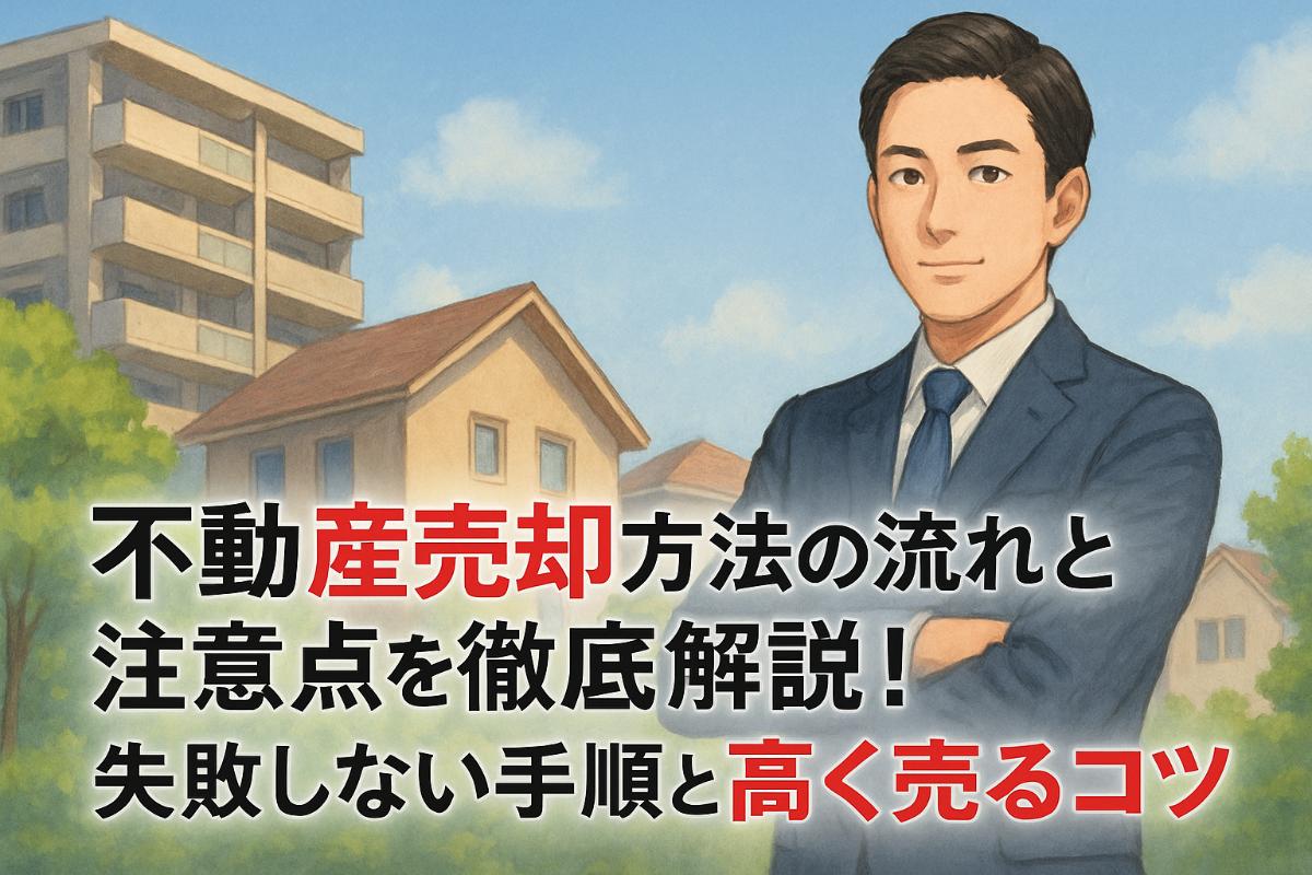 不動産売却方法の流れと注意点を徹底解説｜失敗しない手順と高く売るコツ