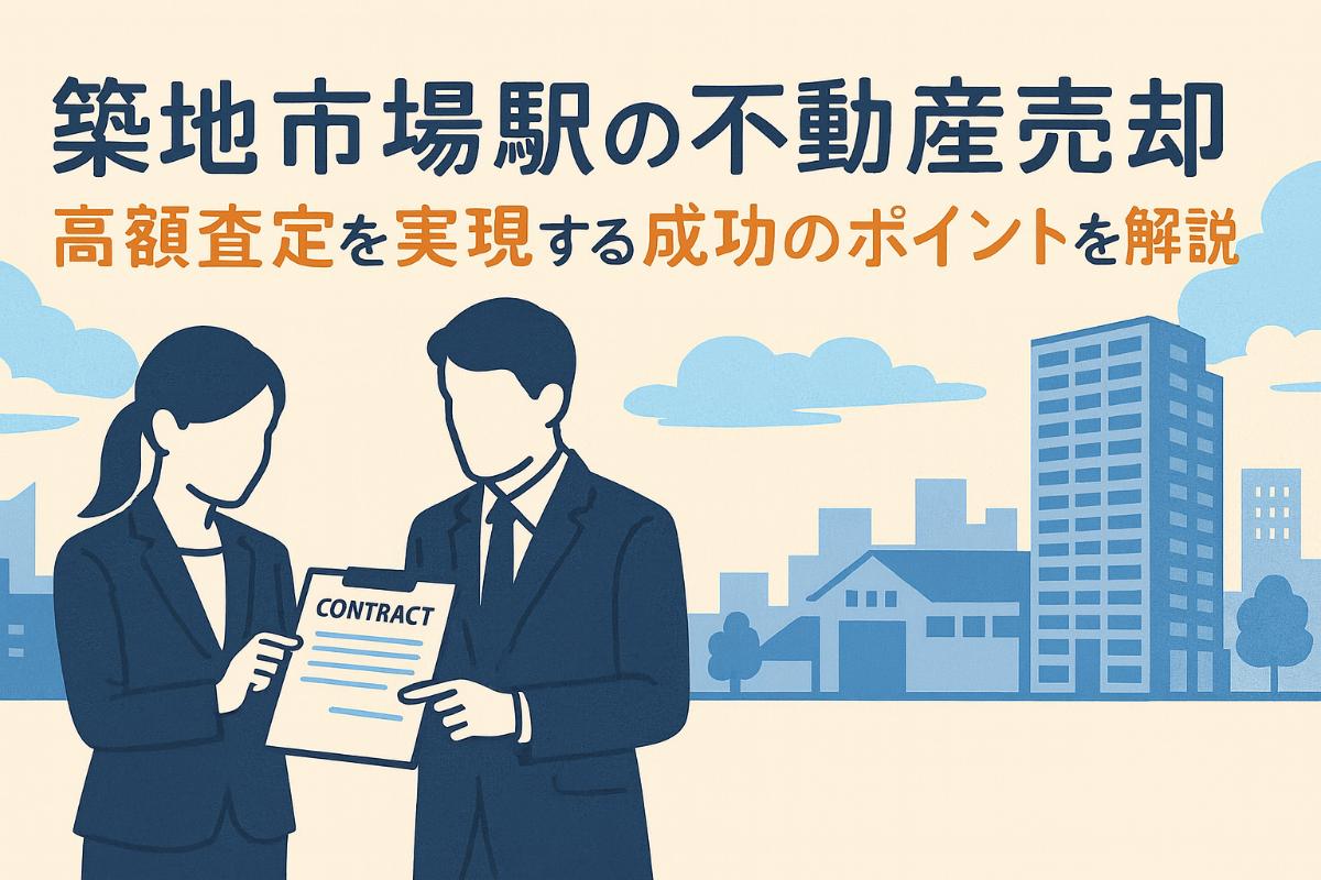 築地市場駅で不動産売却の全体像と相場推移｜成功のポイントと高額査定のコツ