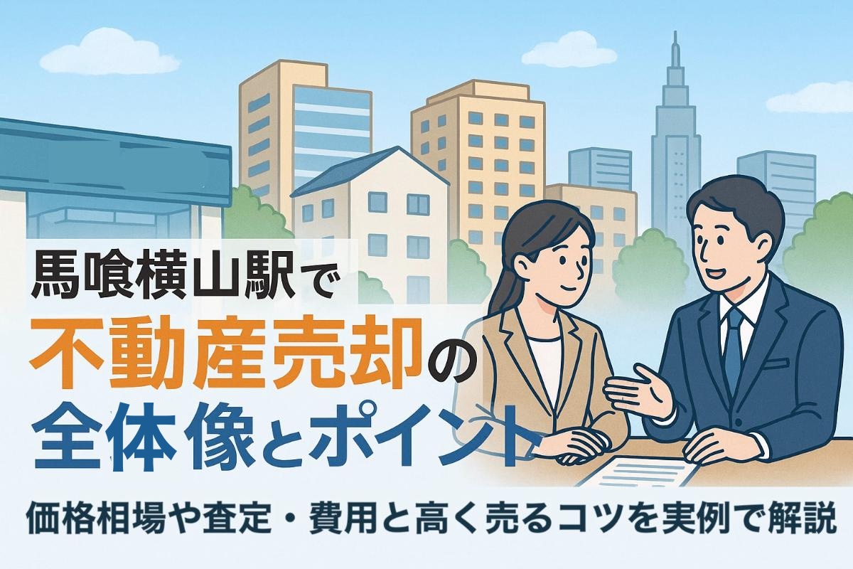 馬喰横山駅で不動産売却の全体像と成功のポイント｜価格相場や査定・費用と高く売るコツを実例で解説