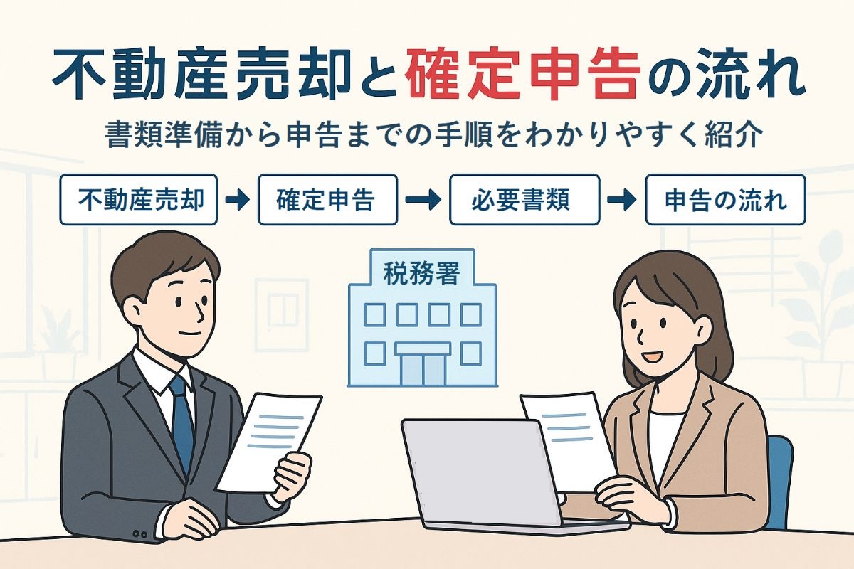 不動産売却で確定申告が必要なケースと書類の流れを解説！