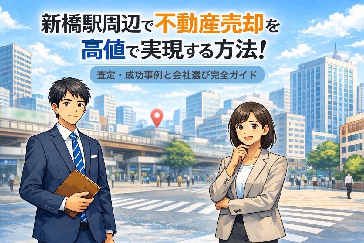 新橋駅周辺で不動産売却を高値で実現する方法｜査定・成功事例と会社選び完全ガイド
