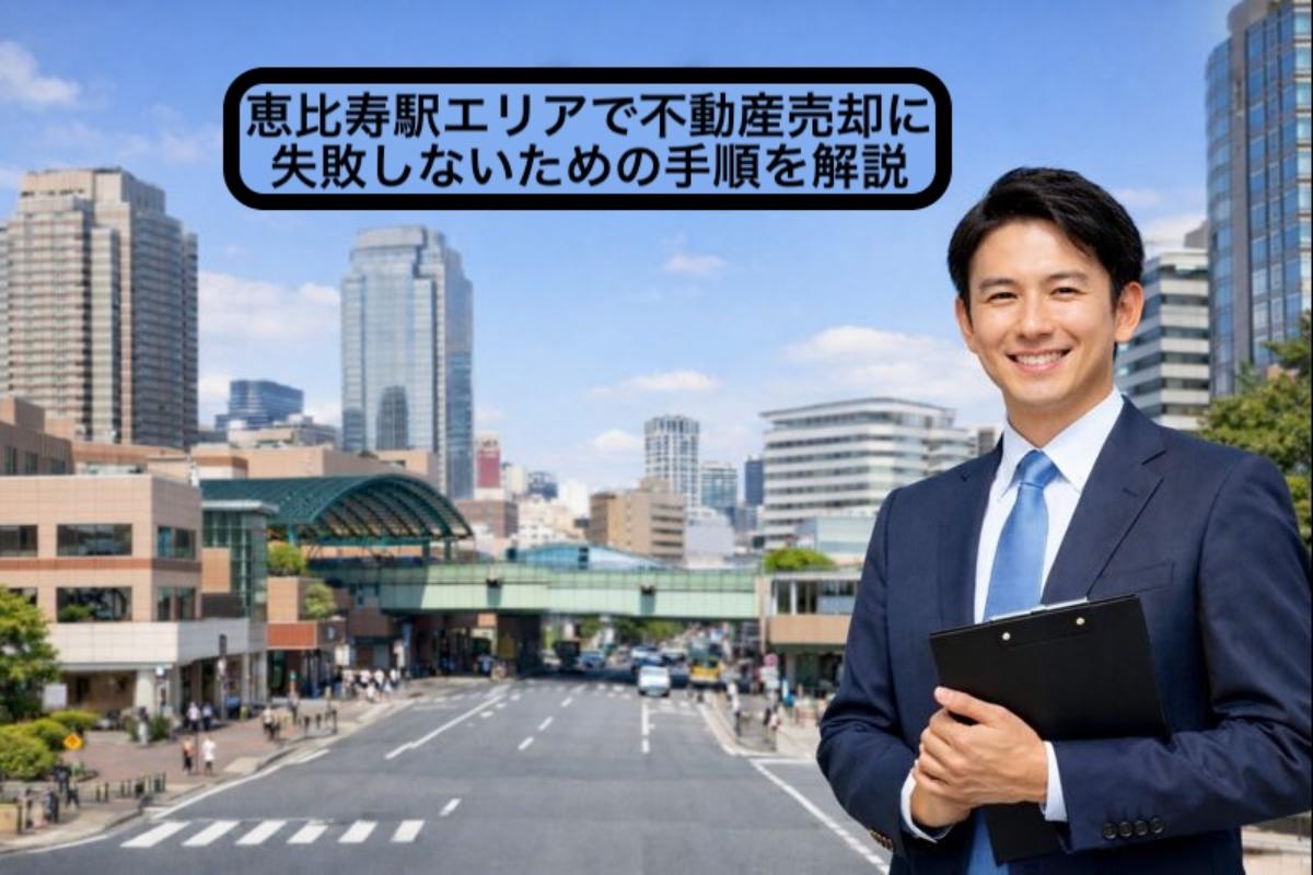 恵比寿駅エリアで不動産売却に失敗しないための手順を解説