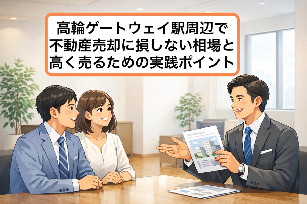 高輪ゲートウェイ駅周辺で不動産売却に損しない相場と高く売るための実践ポイント