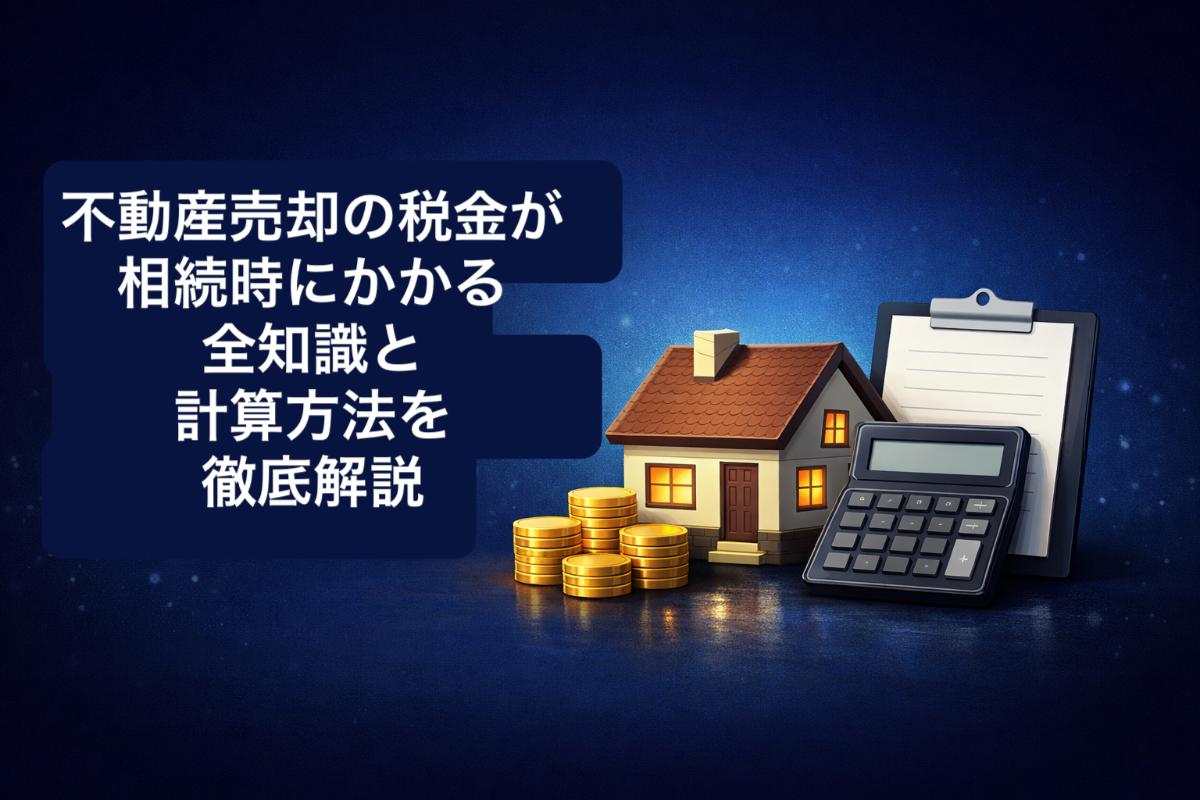 不動産売却の税金が相続時にかかる全知識と計算方法を徹底解説