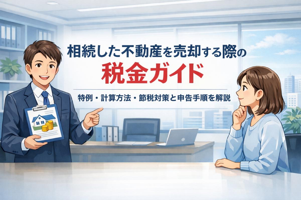 相続した不動産を売却する際の税金ガイド｜特例・計算方法・節税対策と申告手順を解説