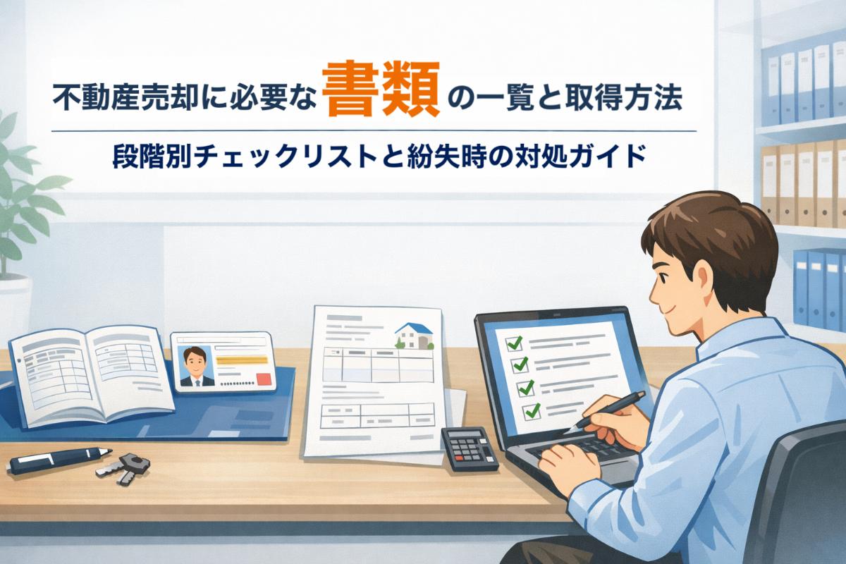 不動産売却に必要な書類の一覧と取得方法｜段階別チェックリストと紛失時の対処ガイド