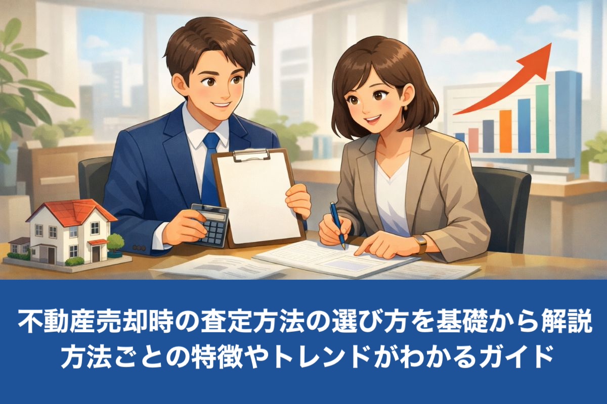 不動産売却時の査定方法の選び方を基礎から解説｜方法ごとの特徴やトレンドがわかるガイド