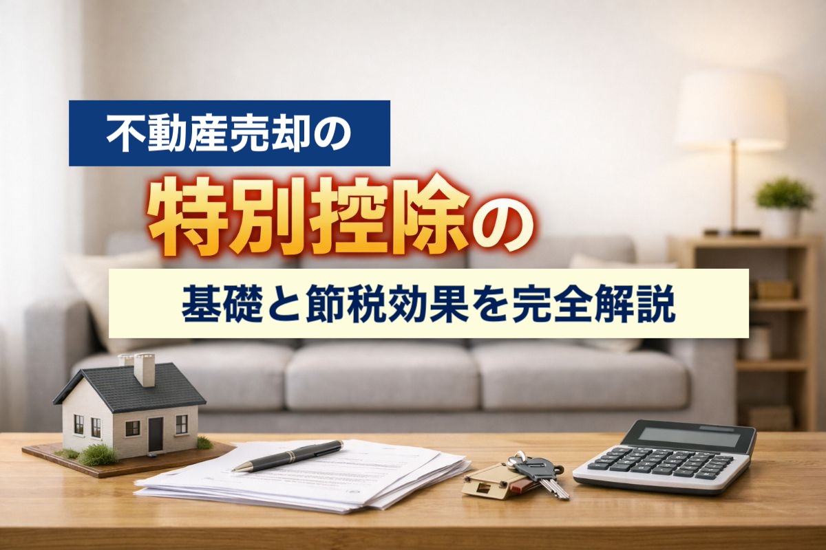 不動産売却の特別控除の基礎と節税効果を完全解説