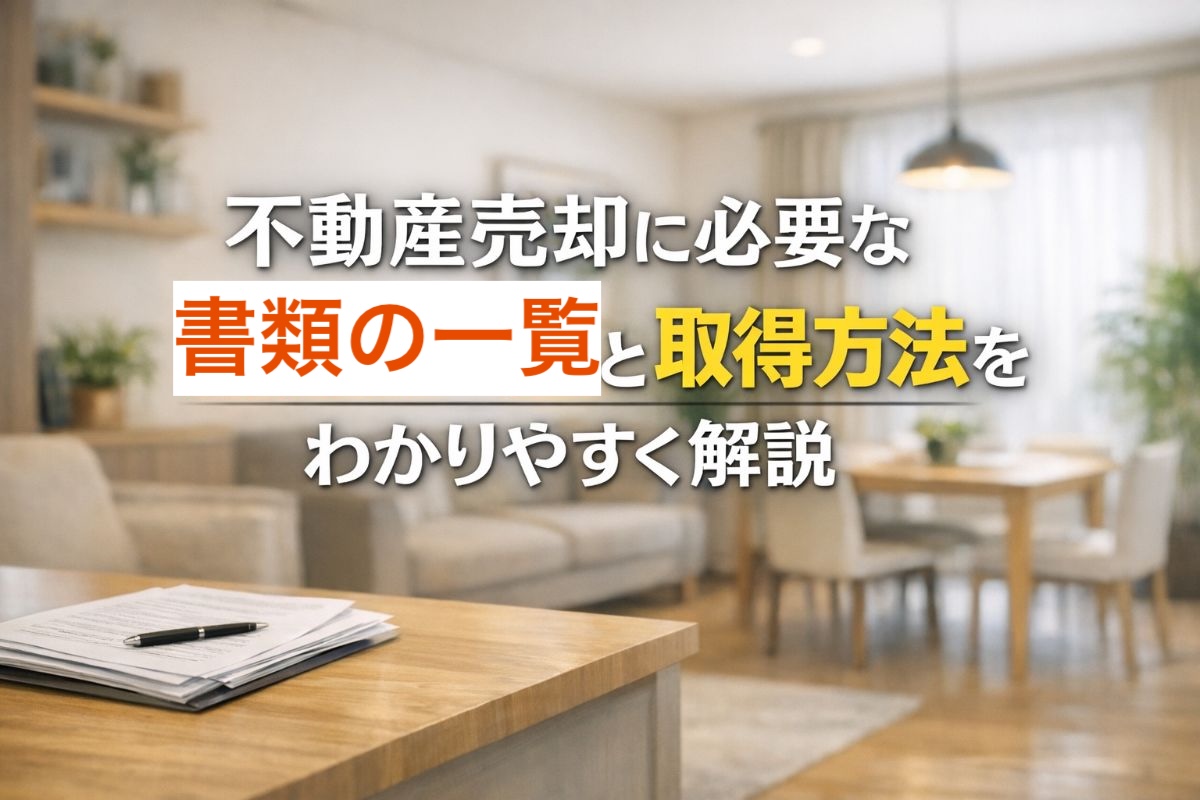 不動産売却に必要な書類の一覧と取得方法をわかりやすく解説