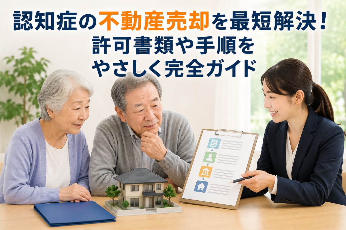 認知症の不動産売却を最短解決！許可書類や手順をやさしく完全ガイド
