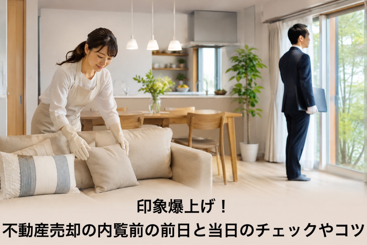 印象爆上げ！不動産売却の内覧前の前日と当日のチェックやコツ