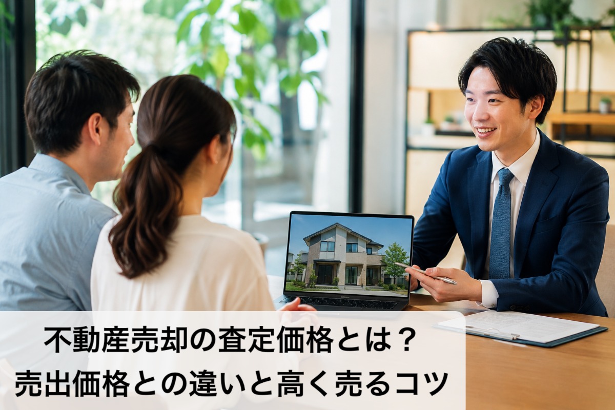 不動産売却の査定価格とは？売出価格との違いと高く売るコツ