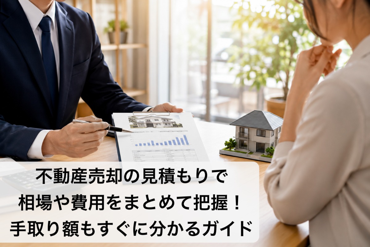 不動産売却の見積もりで相場や費用をまとめて把握！手取り額もすぐに分かるガイド